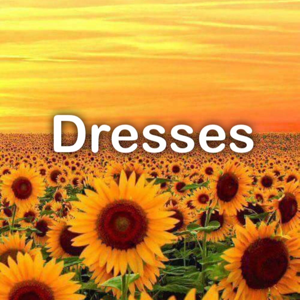 This is the dresses section of my closet